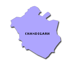 Map of Chandigarh