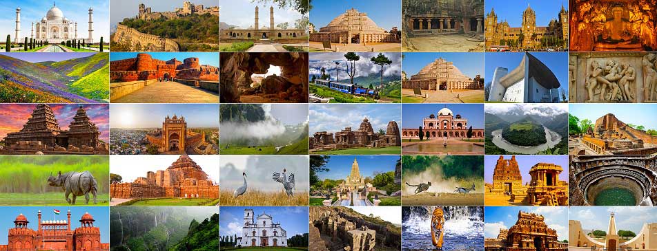 UNESCO world heritage sites in india