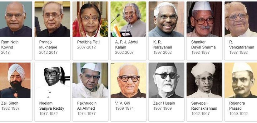 list of presidents of india