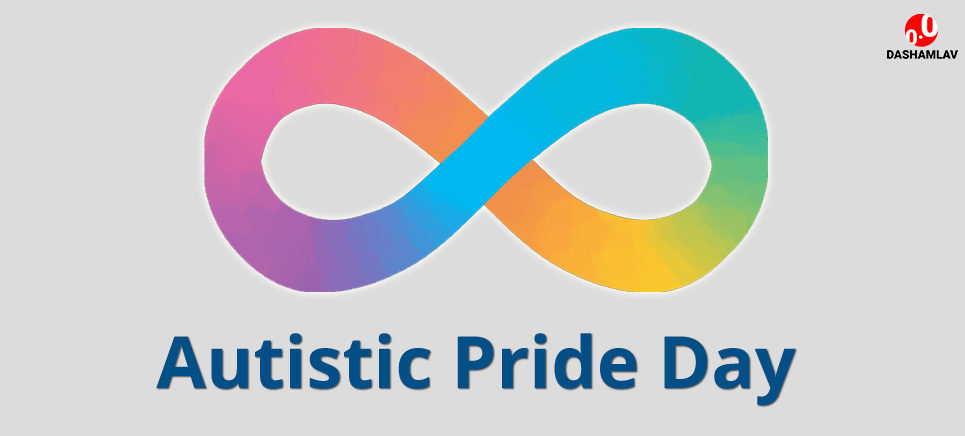 autistic pride day banner