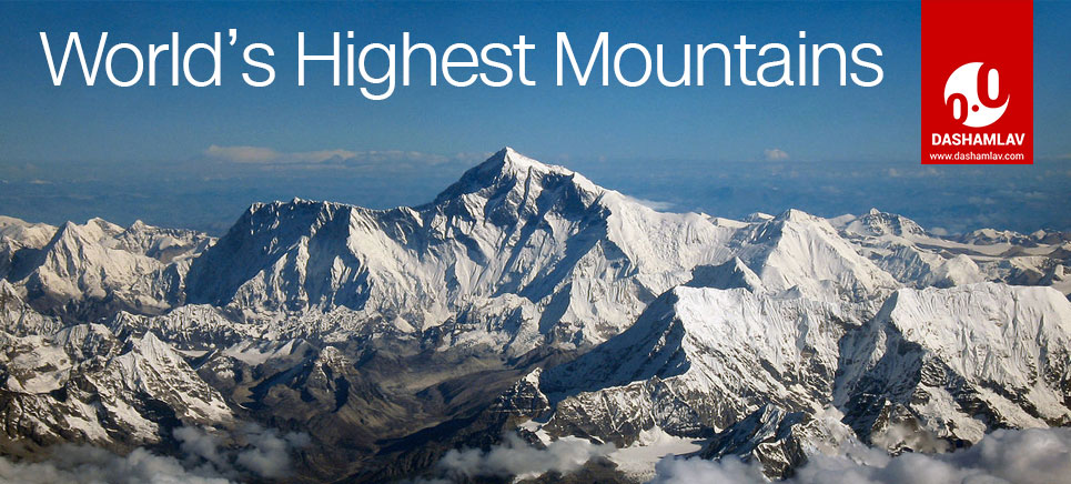 highest peaks in the world